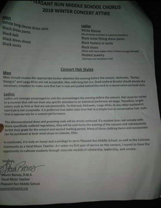 Illustration for article titled Teacher Apologizes After Banning Afros, Other âOutlandish Hairstylesâ From Student Concert